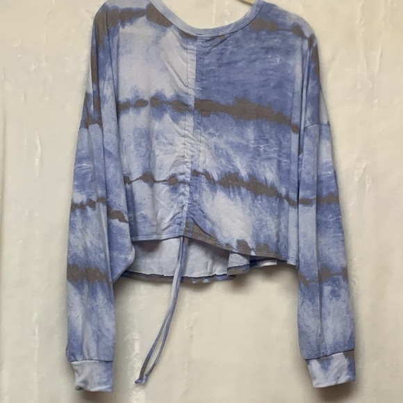 MTS Tie dye Cropped Sweatshirt - Picture 6 of 6